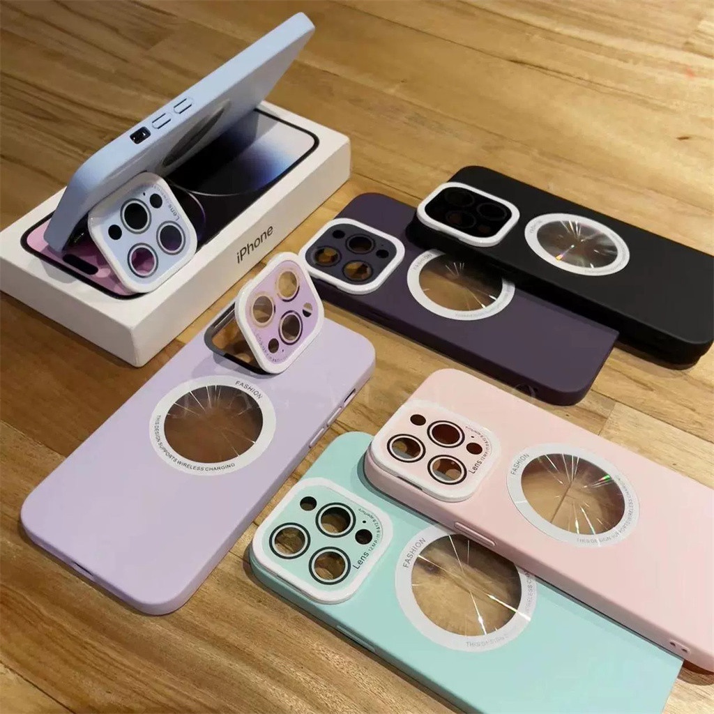 Luxury macaron silicone case iPhone 14 Pro Max case Iphone12 13 Pro Max14 Plus Pro Max Dengan Kamera Perlindungan Lensa mount shock protection soft case