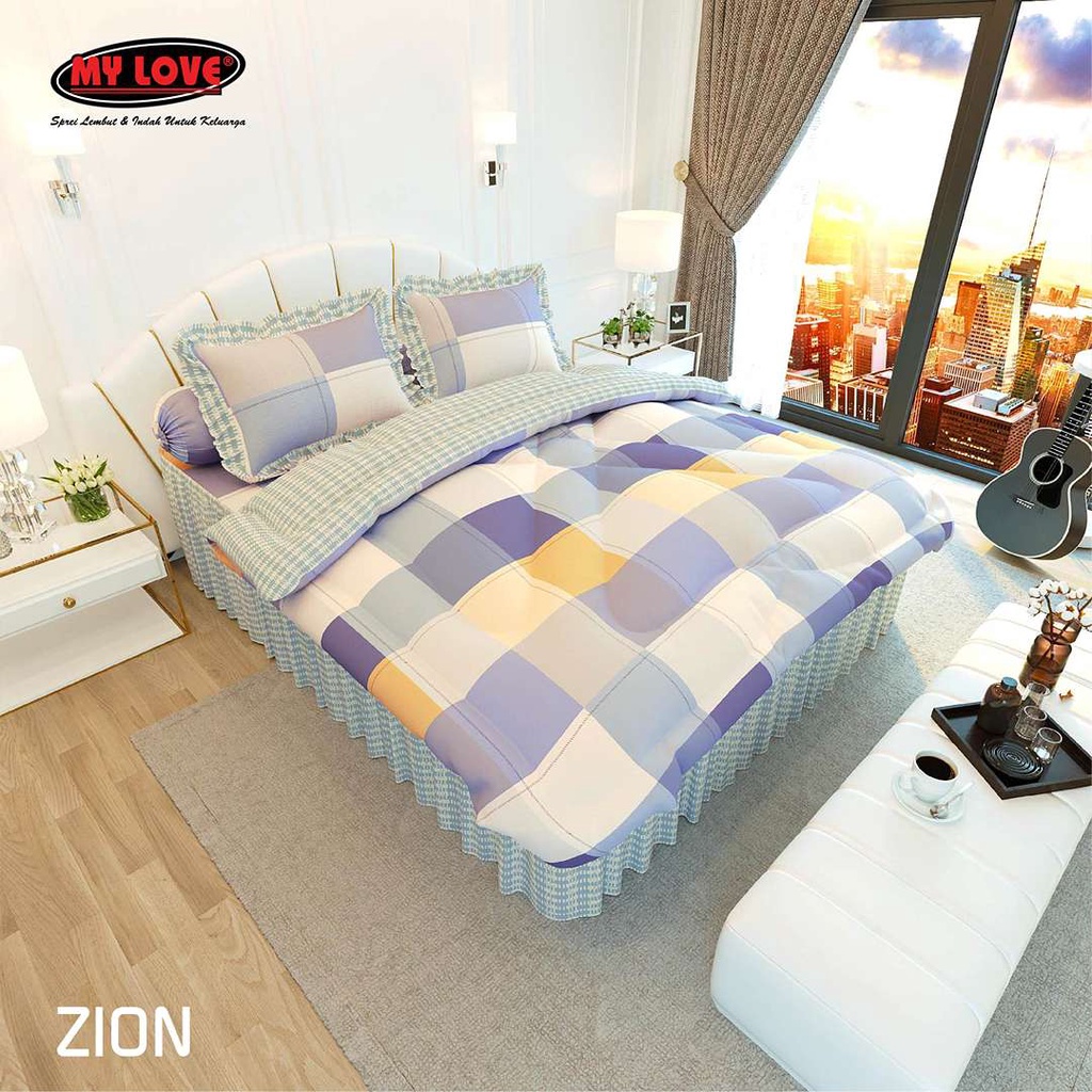 ALL NEW MY LOVE Bed Cover King Rumbai 180x200 Zion
