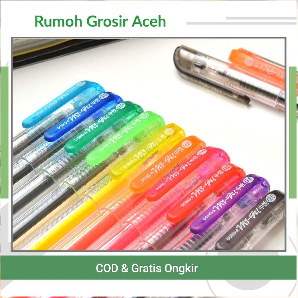 

{ACEH} Dong-A Pulpen My Gel Korea 1 Pena