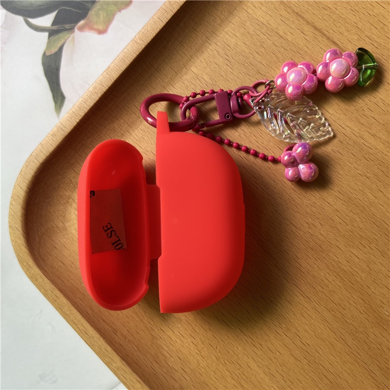 Case Pelindung Silikon Lucu Untuk Xiaomi Redmi Buds 4 Pro Dengan keyring Warna Permen Lembut Tipis Earphone Cover Untuk Redmi Bud4 Pro