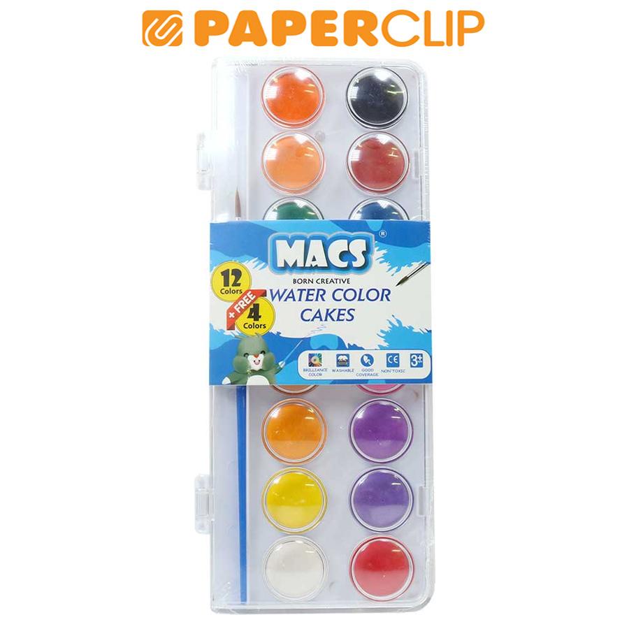 

CAT AIR / WATERCOLOR CAKES MACS 80094 12C