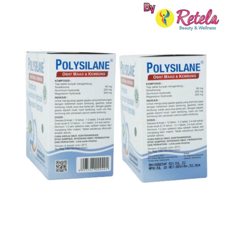 Polysilane Tablet Kunyah 8 Tablet