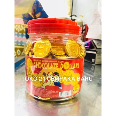 

Pusan Chocolate Dollars 1 TOPLES Ukuran