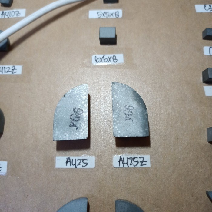 ECER widia A425 YG6 - betel widia -betel bubut widia - tip widia yg6 dt yg6