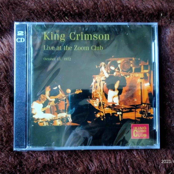 SEGEL | 2 CD KING CRIMSON LIVE AT THE ZOOM CLUB