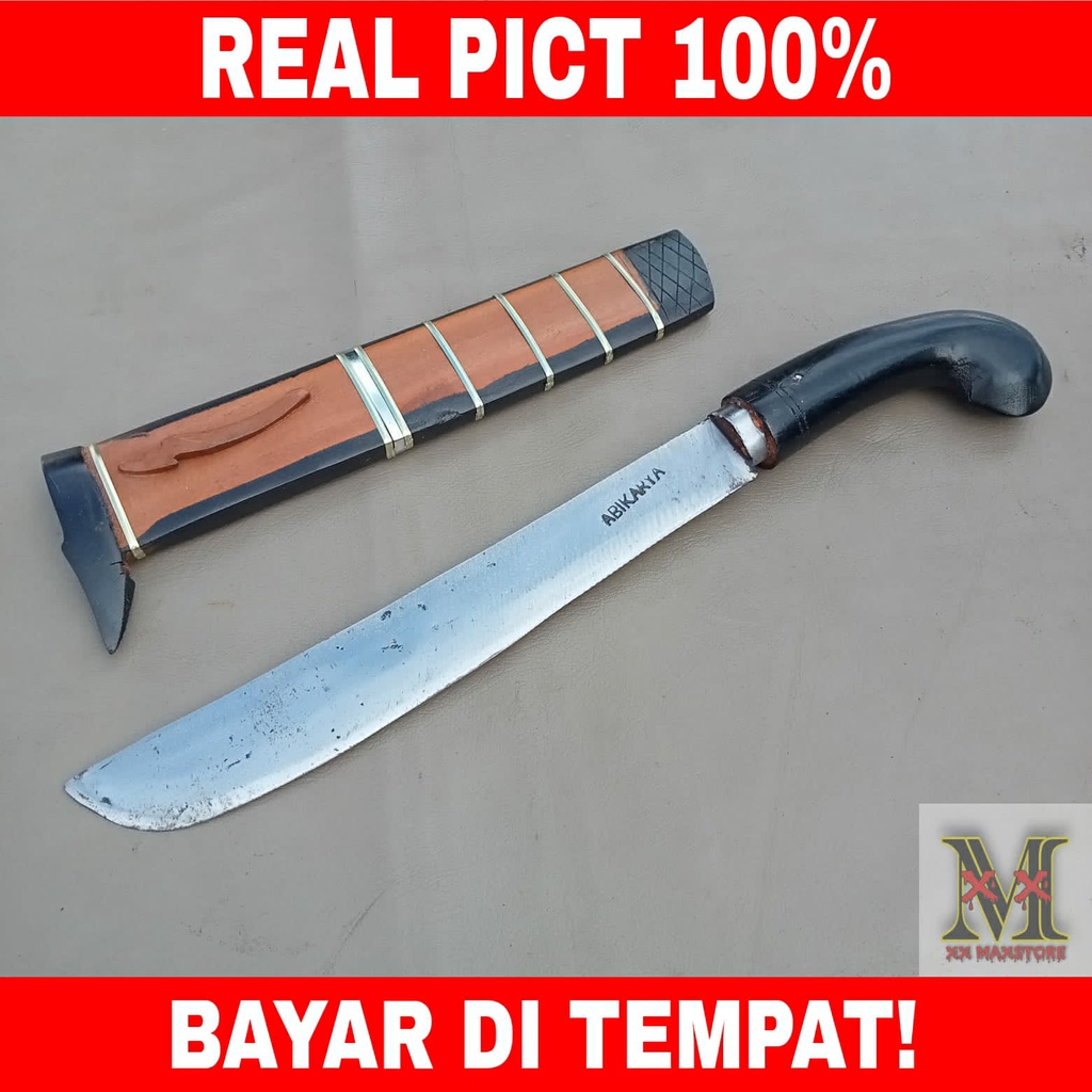golok asli baja super tajam / golok potong kayu dan bambu super tajam / bedog golok sunda /  GOLOK P