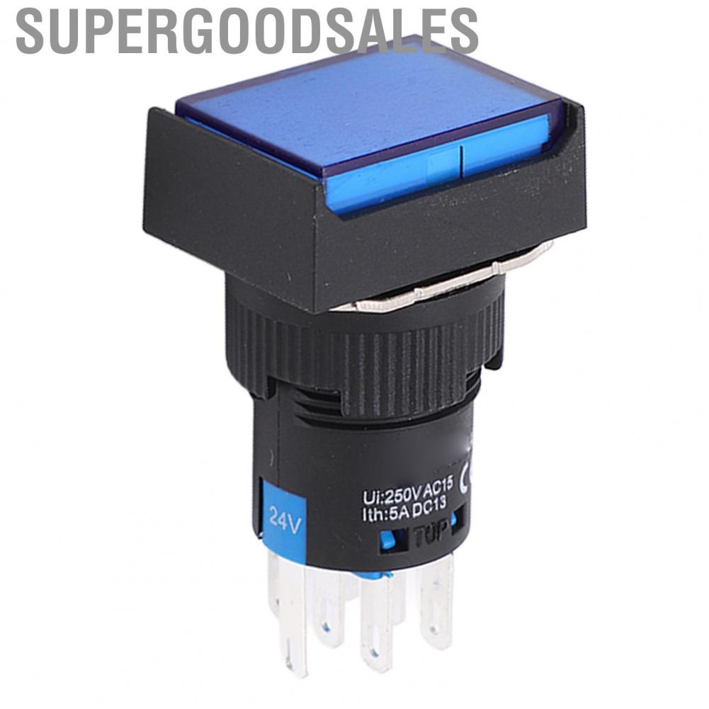 Supergoodsales Momentary Push Button  Switch Stable Performance 5A Operating Current for Electromagnetic Starters Circuits