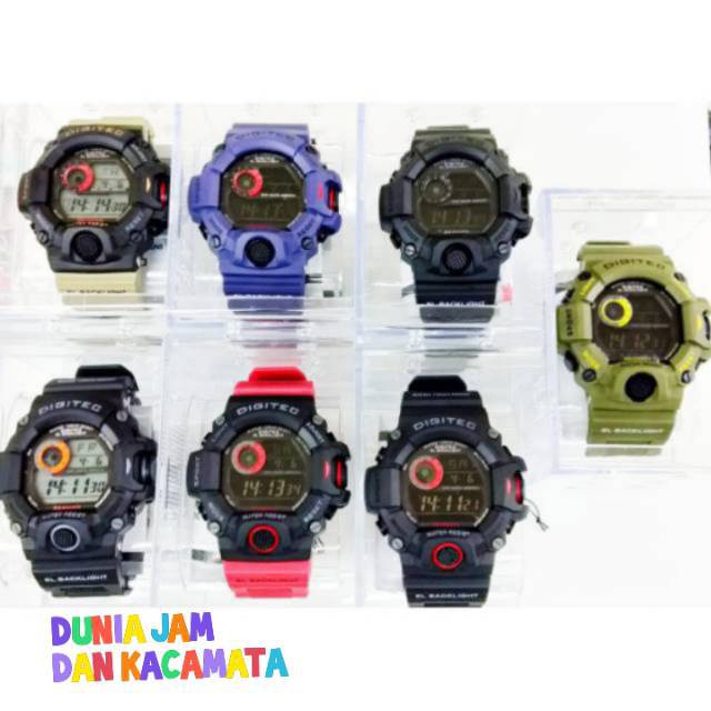 Jam tangan pria Digitec Rangeman original water resist