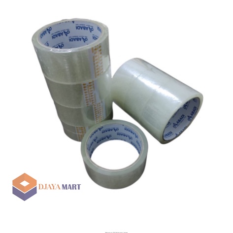 

Lakban Tape Bening Ukuran 40mM X 50 Yard