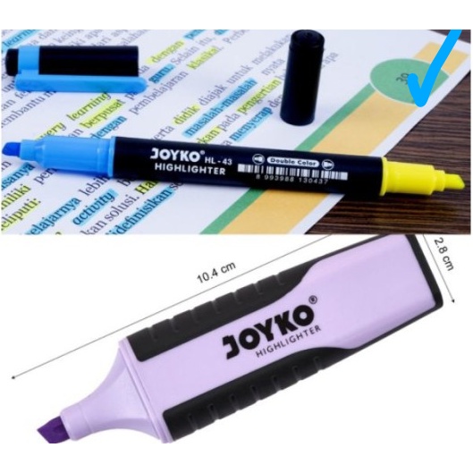 

penanda highlighter pena berwarna -