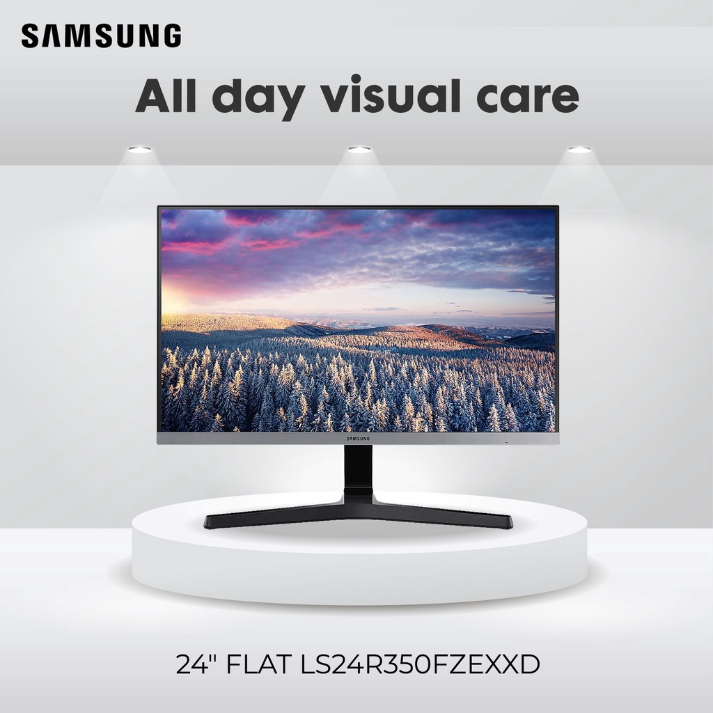 Samsung Monitor 24" 75hz S24R350 IPS FHD HDMI LED (LS24R350FHE)
