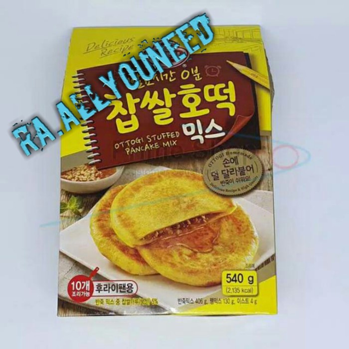 

Ottogi Stuffed Pancake Mix 540gr - Premix untuk Hotteok tepung korea