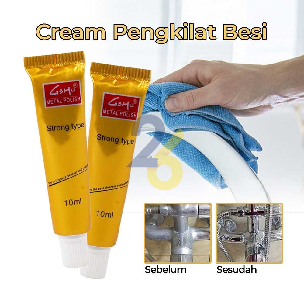 

[26] G3HU Cream Pengkilat Besi Stainless Steel Ceramic Polishing Paste 10ml - G-918