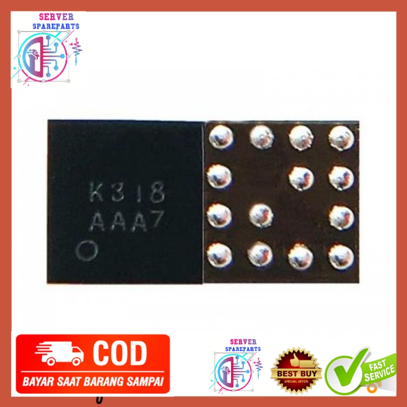 IC AUDIO XIAOMI REDMI 4A / 5A / NOTE 4 / NOTE 4X / K318