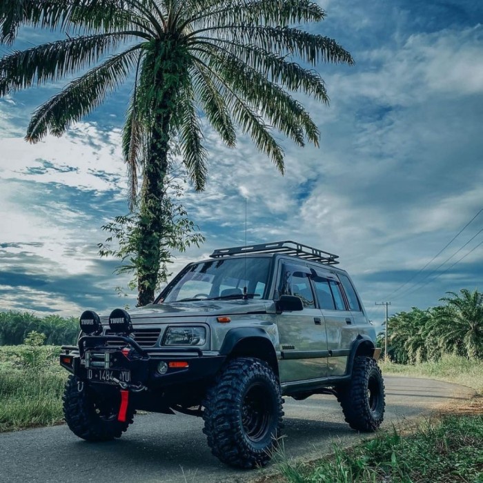 Bumper depan escudo vitara