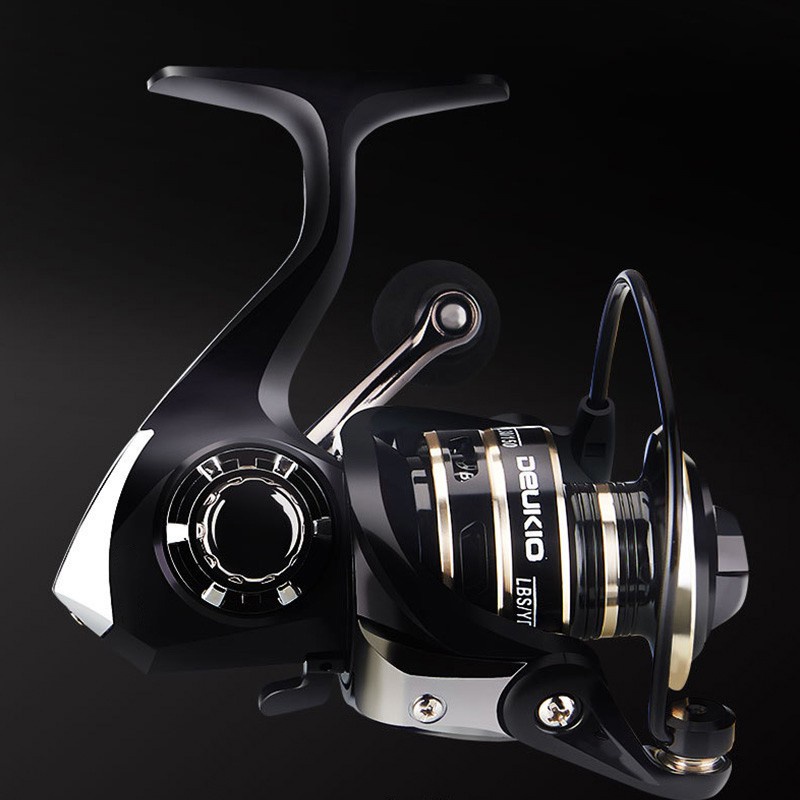 Dion Alat Pancing Besi Kuat Anti Patah Full Metal Fishing Reel Strong Sturdy