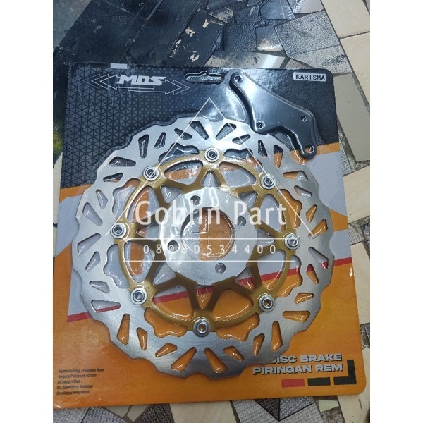 Piringan Cakram MOS Copy PSM Karisma Supra Fit Model TACOBELL 300mm Non Floating