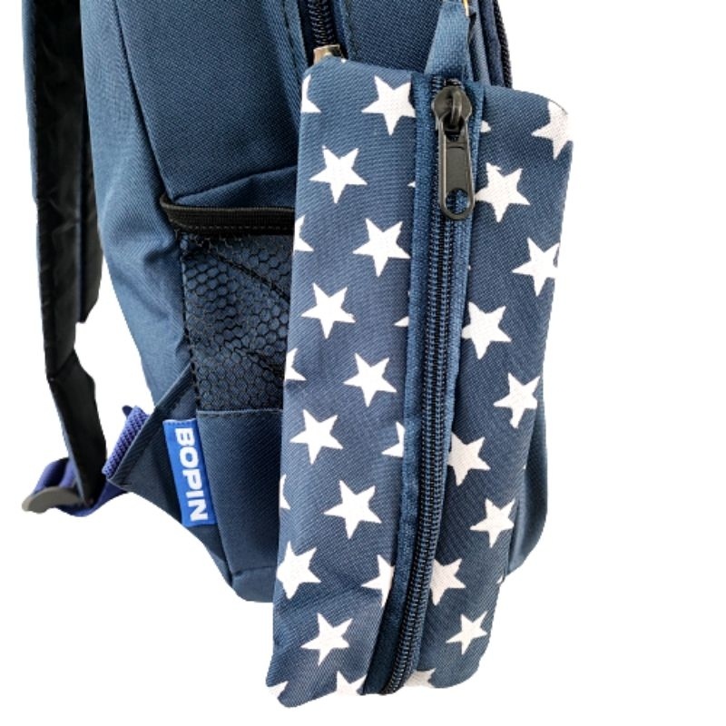 lagi promo BOPIN Official Tas Sekolah Anak Laki-Laki Warna Navy Gambar PORORO