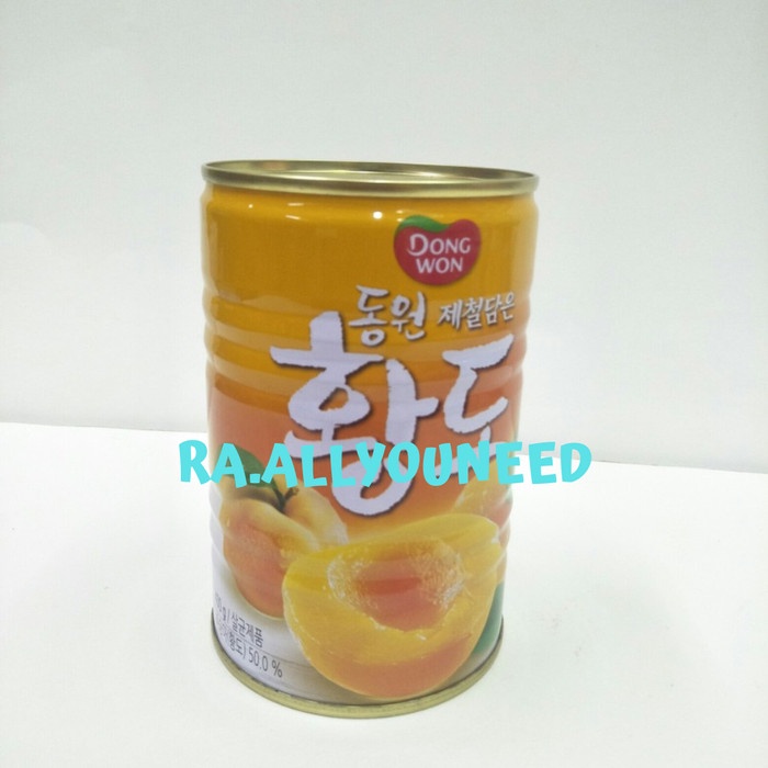 

Dongwon Hwangdo/Yellow Peach 400gr