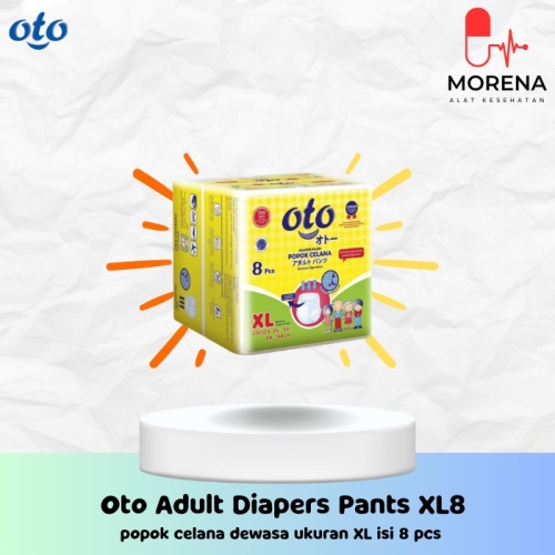 OTTO - Pampers Celana Orang Tua Otto Ukuran XL isi 8