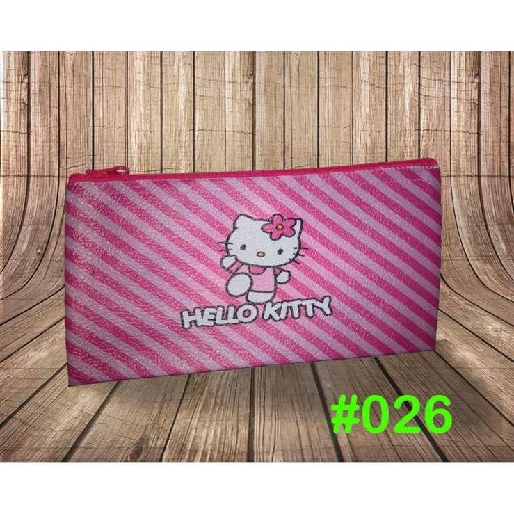 

Kado ultah new Tempat Pensil Hello Kitty Pencil Case Pouch Kotak Kostak Wadah Kosmetik Unik Unik Souvenir Hadiah