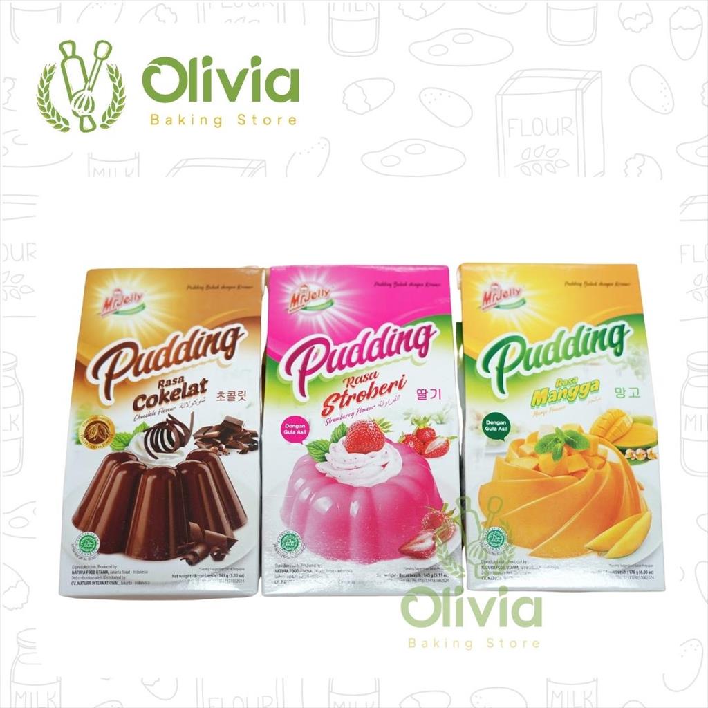 

Mr Jelly Pudding Agar Puding Rasa Cokelat Mangga Strawberry