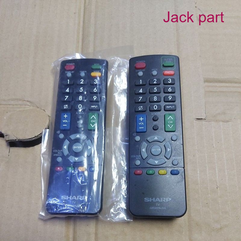 REMOTE ORIGINAL ORI TV LED SHARP