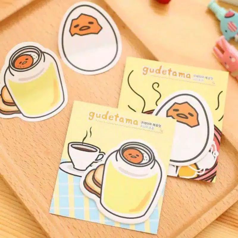 

GAEBOOK || Sticky Notes Karakter Kartun Jepang Telur Egg Memo Sticky Note Lucu Unik Murah Malang GP02