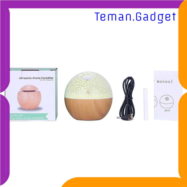 TG - ART Taffware HUMI Air Humidifier Ultrasonic Aromatherapy RGB Light 130ml - J-008