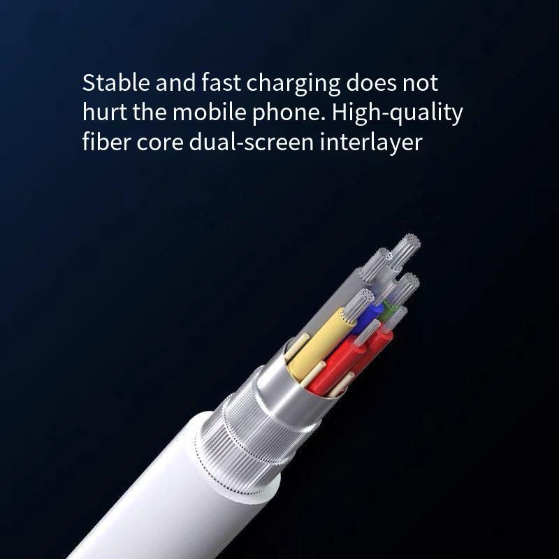 Kabel Charger Ultra-fast 66W 6A Max Pabrik Tipe-c
