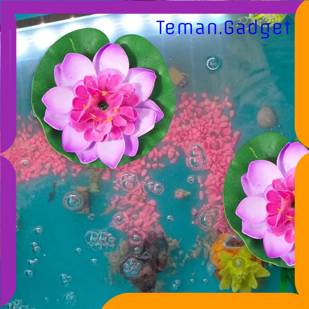 TG -  ART Bunga Lotus Imitasi Dekorasi Kolam Taman - QZ20