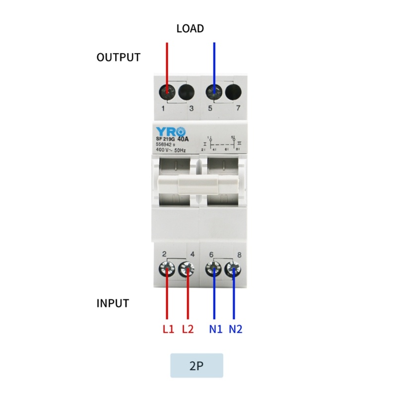 Weroyal Circuit-Breaker Upgraded Circuit-Breaker Panel Din Rail Solar PV DC- Fuse Holder