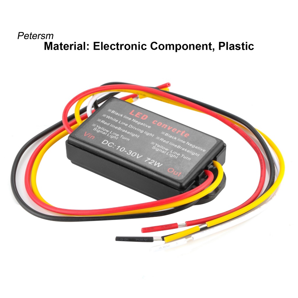 Modul Flasher Plastik PP Untuk Lampu Stop Strobo Light Controller Box Kuat