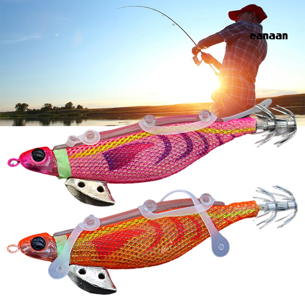 Cnn-squid Jig Tekstur Halus Efek Bercahaya Kait Tajam Desain Simulasi Fleksibilitas Tinggi Kemampuan Menangkap Kuat Warna Cerah Luminous Bait Squid Hook Untuk Memancing
