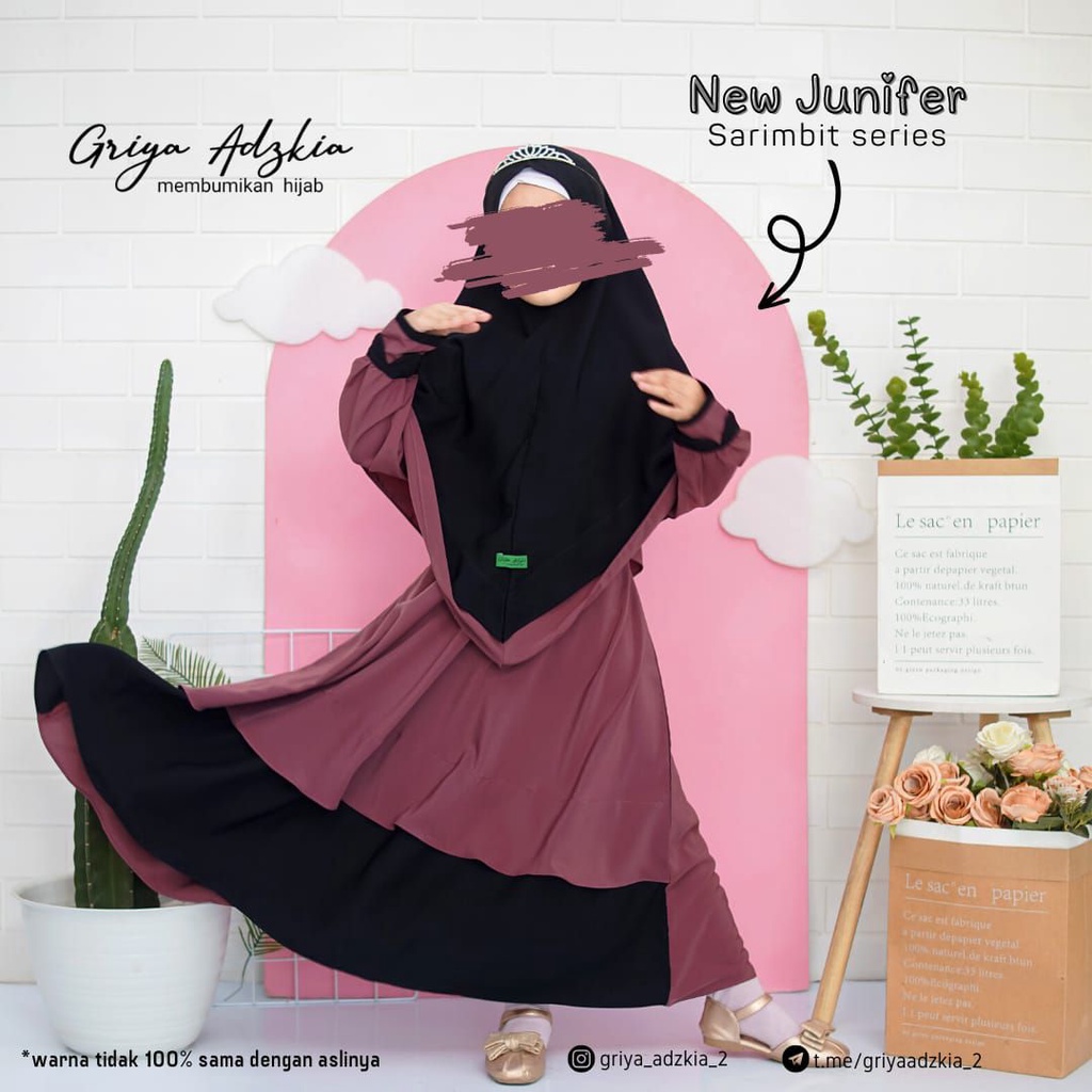 Gamis Anak Syari Junifer Series By Griya Adzkia