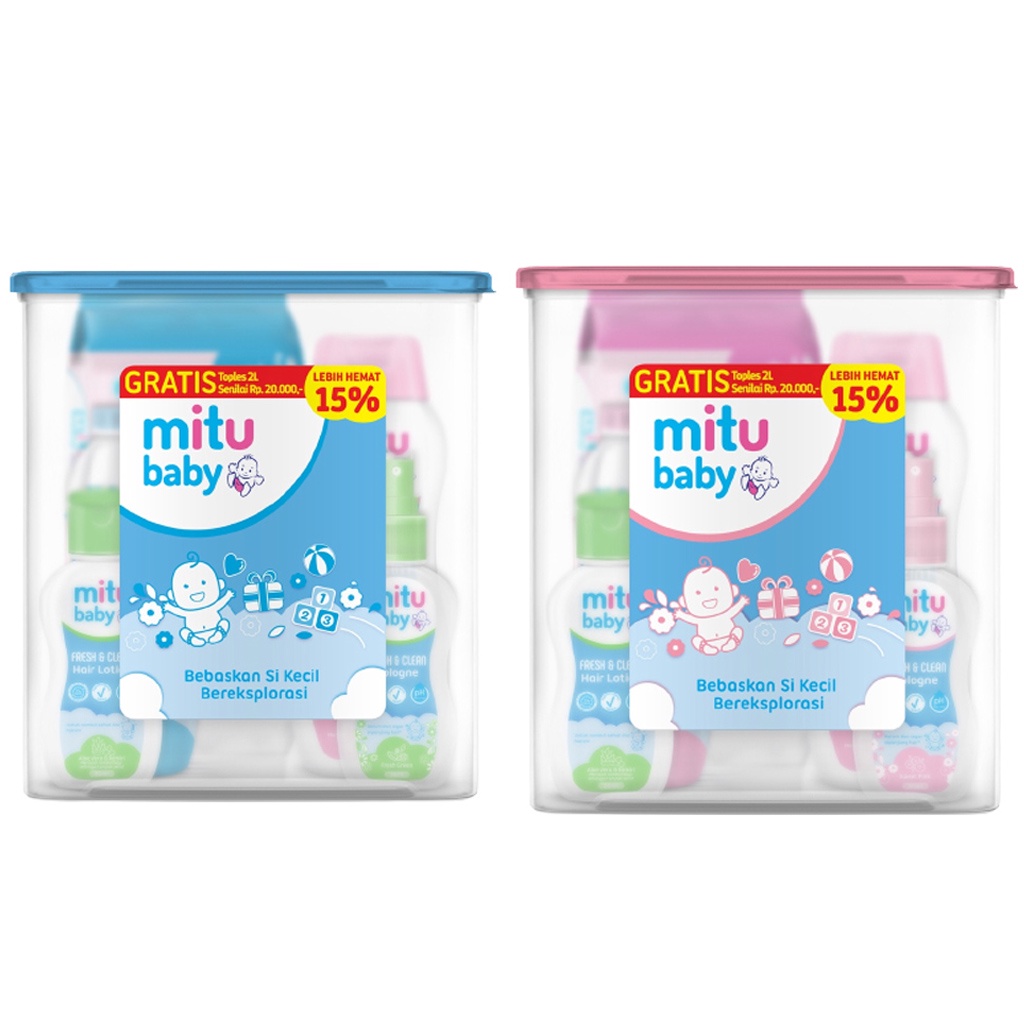 Mitu Baby Gift Set Paket Oval Toples