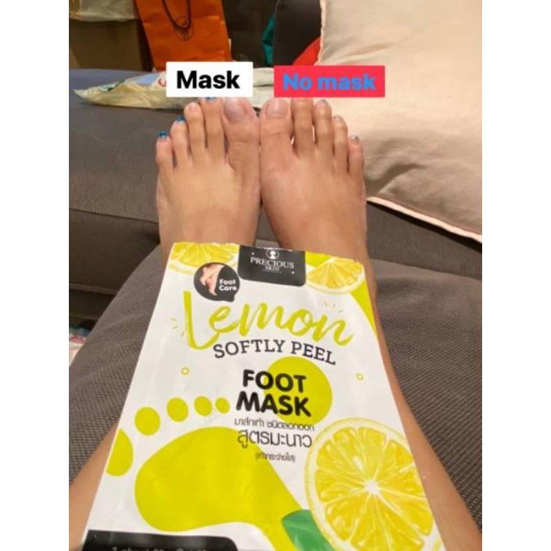 softly peel foot mask precious skin