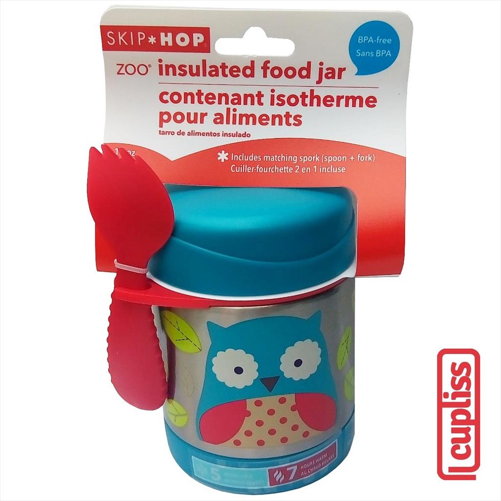 Skip Hop Zoo Insulated Food Jar 325 ml 108504 Owl