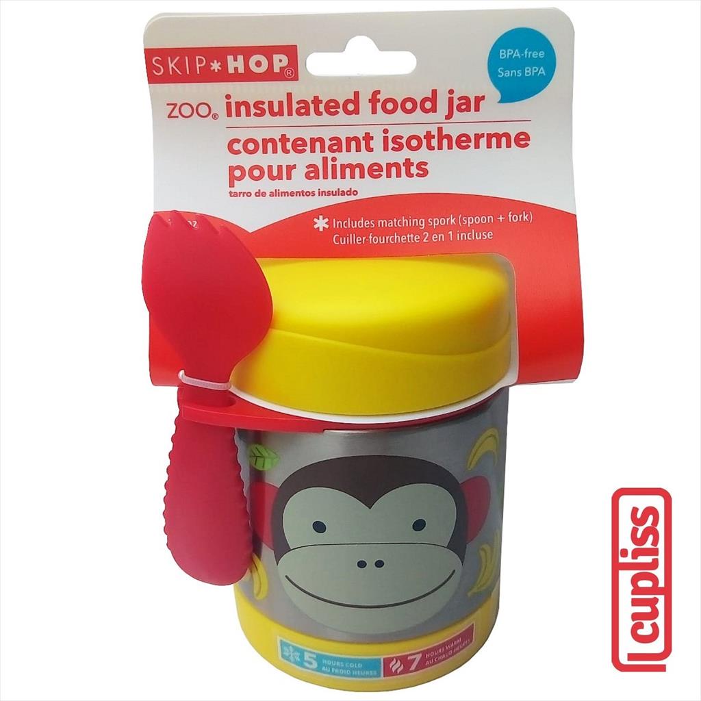 Skip Hop Zoo Insulated Food Jar 325 ml 108505 Monkey