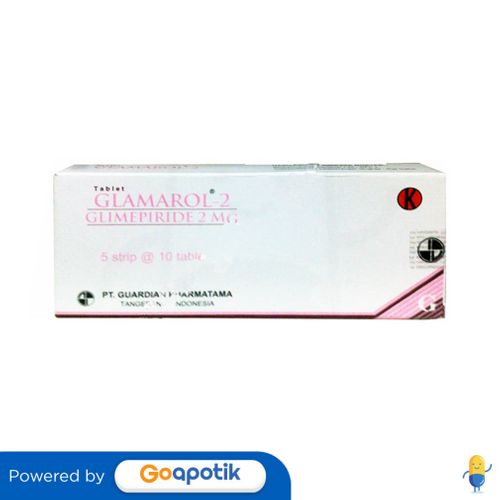 GLAMAROL 2 MG BOX 50 TABLET