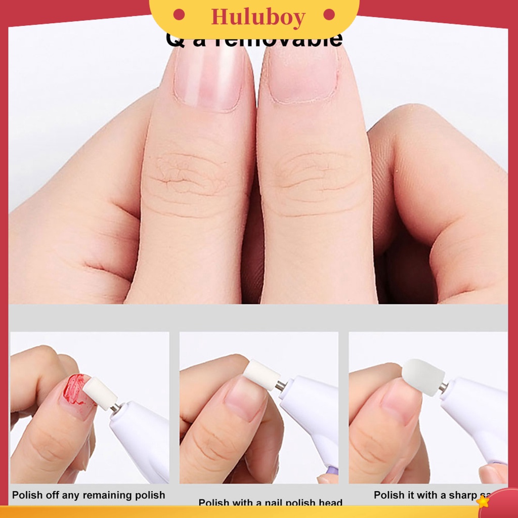 {In Stock} Mesin Bor Kuku Alat Paku Tembak Elektrik Portable Nail Sander Grinding Pen Untuk Rumah