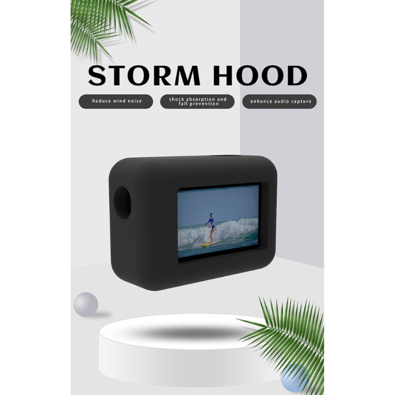 Vivi Windscreen Housing Frame Case Untuk Casing Frame Rumah Action Camera