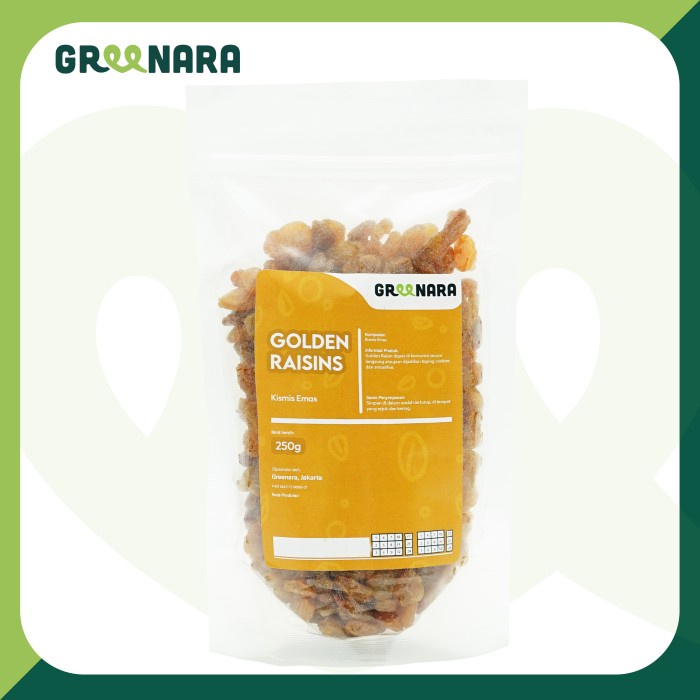 

[Ready-Stock] Dried Golden Raisin 250gr / Kismis