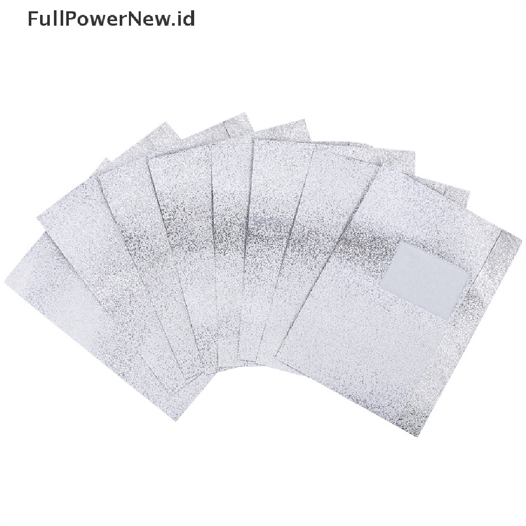 Power 50/100PCS Aluminium Foil Bungkus Kuku Art Soak Off Gel Remover Manicure Cleaner ID