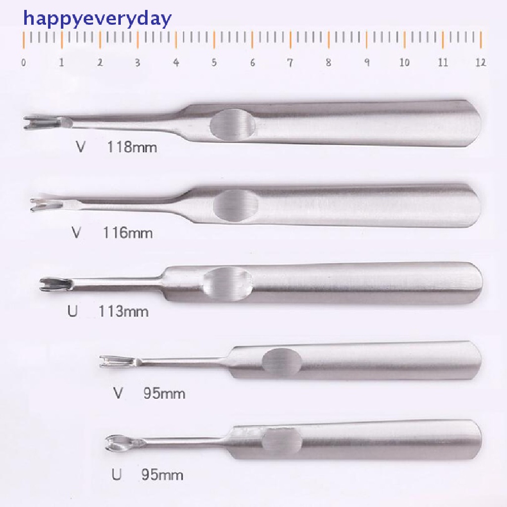 [happy] Leathercraft Jahitan U V Shaped Groover Skiving Edge Beveler Tools [ID]