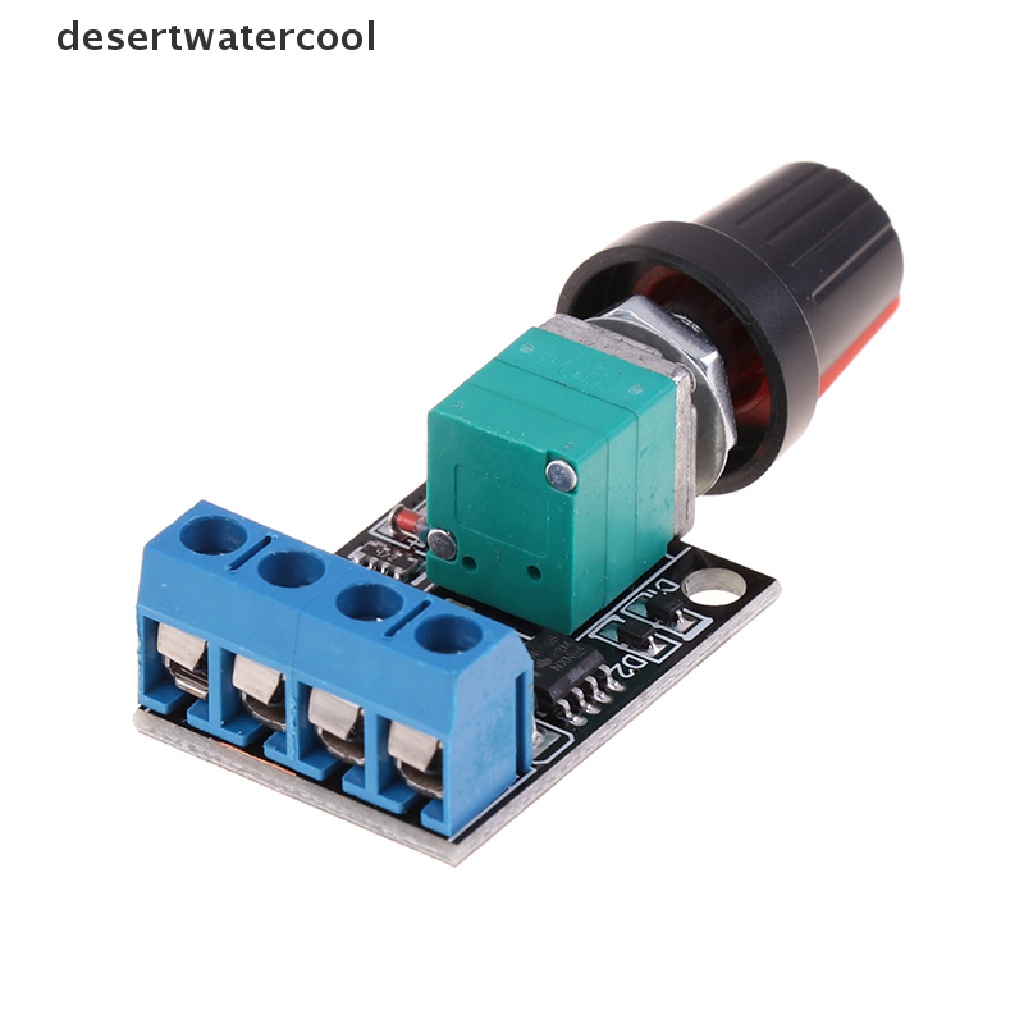 Deid DC 5V-16V 10A PWM Pengontrol Kecepatan Motor Tegangan Rendah Adjustable Drive Module Martijn