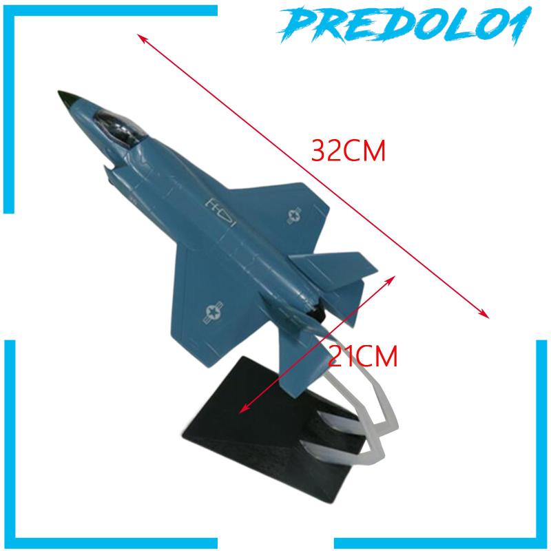[Predolo1] 1:72 Pesawat Simulasi Model Pesawat Tempur F35 Penerbangan Untuk Kamar Tidur