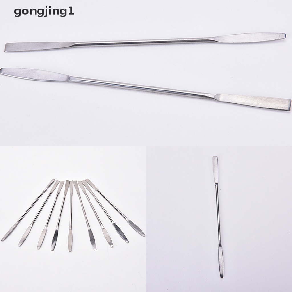Ggg 1Pcs Wanita Stainless Steel Nail Art Makeup Palette Spatula Nada Batang Alat Kecantikan ID