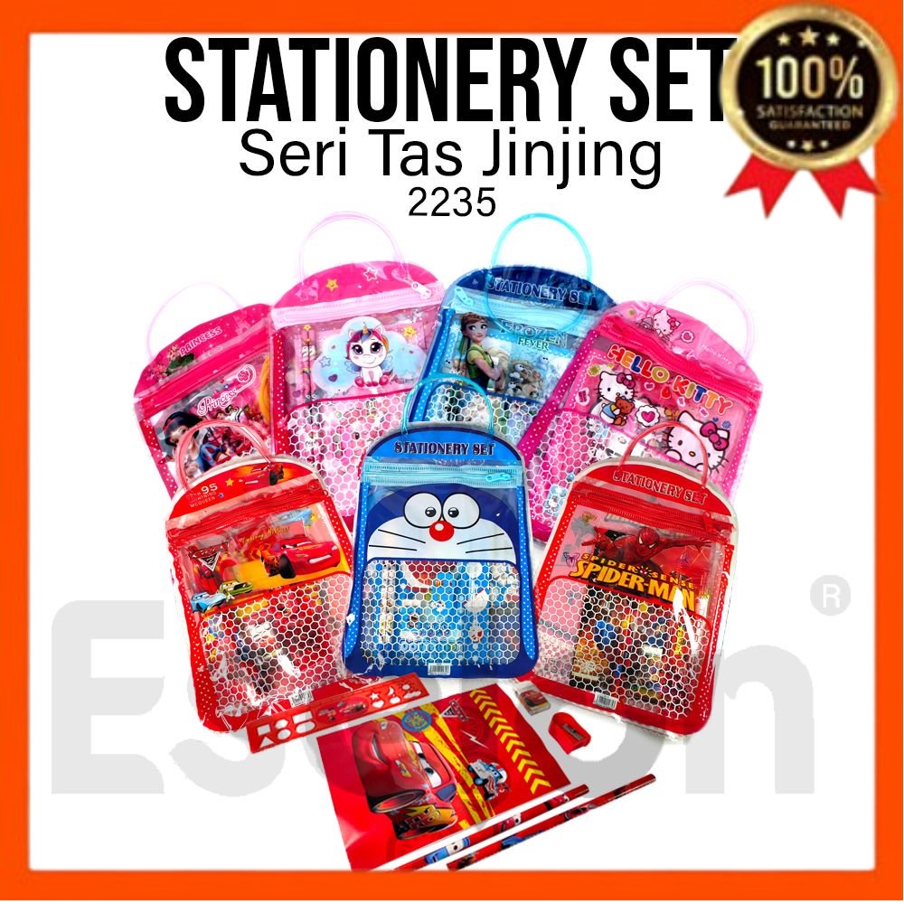 

NEW✔ Stationery set TAS 2235 / 7in1 Alat tulis set TAS / Paket alat tulis / Stationery set TAS