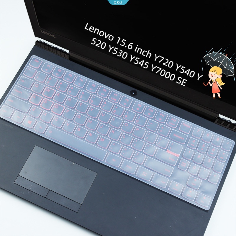 Film Keyboard Silikon Lembut Bahasa Inggris Untuk Lenovo 15.6 Inch Y720 Y540 Y520 Y530 Y545 Y7000 SE Tahan Air High Quality Full Coverage Film Pelindung [ZK]